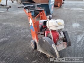 2015 Husqvarna Concrete Road Saw, Petrol Engine Asphalt / Concrete Equipment For Auction: Leeds – 22nd, 23rd, 24th & 25th January 25 @ 8:00am full