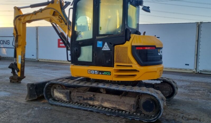 2016 JCB 85Z-1 ECO 6 Ton+ Excavators For Auction: Leeds – 22nd, 23rd, 24th & 25th January 25 @ 8:00am full