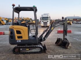 2017 Volvo EC15D Mini Excavators For Auction: Leeds – 22nd, 23rd, 24th & 25th January 25 @ 8:00am full