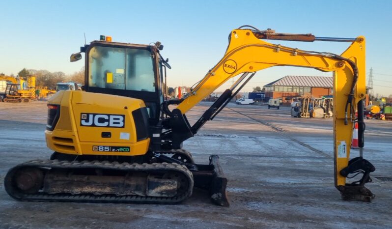 2016 JCB 85Z-1 ECO 6 Ton+ Excavators For Auction: Leeds – 22nd, 23rd, 24th & 25th January 25 @ 8:00am full