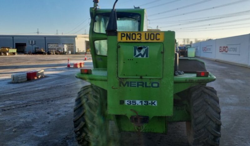 Merlo P35.13K Telehandlers For Auction: Leeds – 22nd, 23rd, 24th & 25th January 25 @ 8:00am full