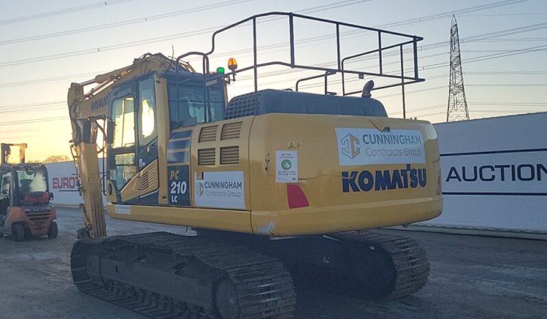 2015 Komatsu PC210LC-10 20 Ton+ Excavators For Auction: Leeds – 22nd, 23rd, 24th & 25th January 25 @ 8:00am full