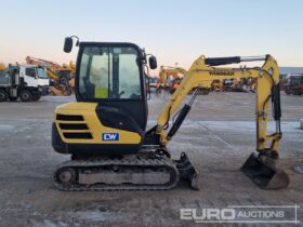 2020 Yanmar SV26 Mini Excavators For Auction: Leeds – 22nd, 23rd, 24th & 25th January 25 @ 8:00am full