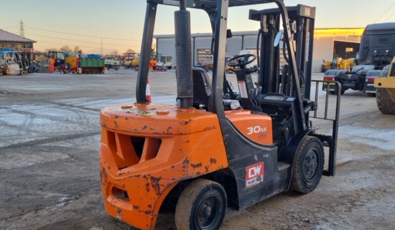 2018 Doosan D30GP Forklifts For Auction: Leeds – 22nd, 23rd, 24th & 25th January 25 @ 8:00am full