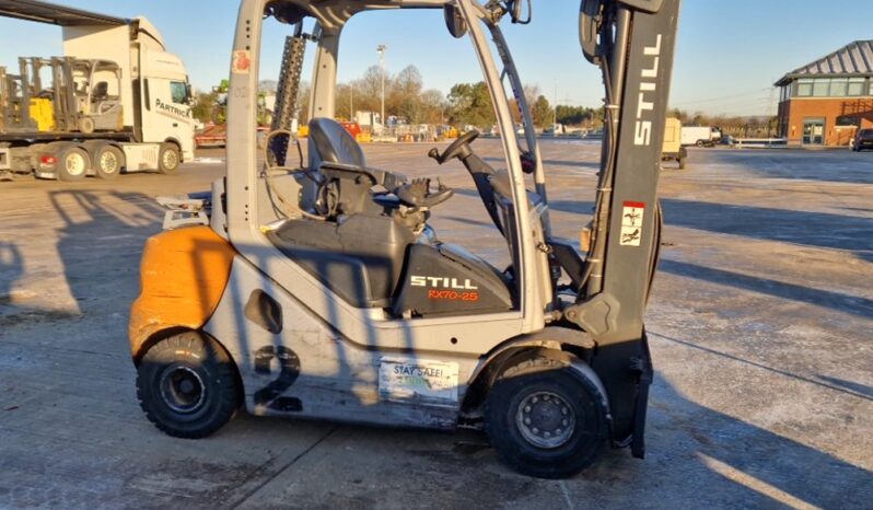 2015 Still RX70-25 Forklifts For Auction: Leeds – 22nd, 23rd, 24th & 25th January 25 @ 8:00am full