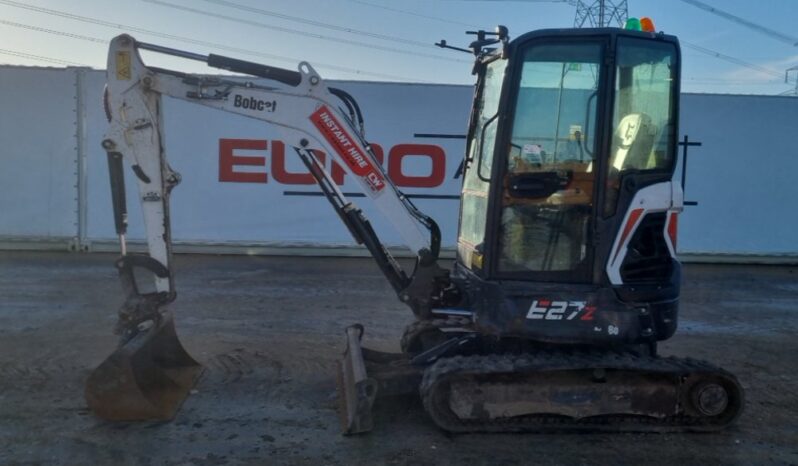 2020 Bobcat E27Z Mini Excavators For Auction: Leeds – 22nd, 23rd, 24th & 25th January 25 @ 8:00am full