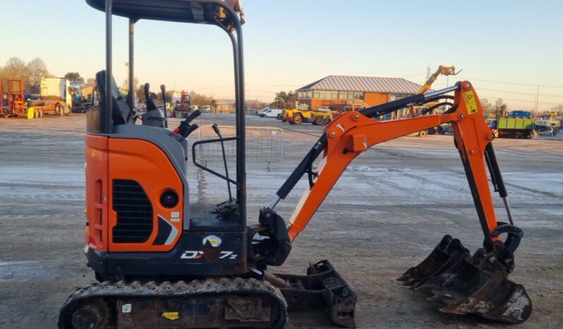 2021 Doosan DX17Z Mini Excavators For Auction: Leeds – 22nd, 23rd, 24th & 25th January 25 @ 8:00am full