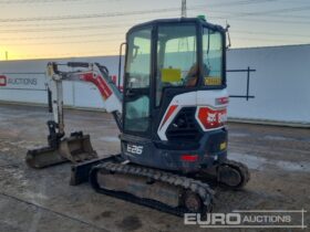 2021 Bobcat E26 Mini Excavators For Auction: Leeds – 22nd, 23rd, 24th & 25th January 25 @ 8:00am full