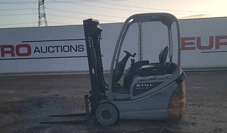 2016 Still RX20-15 Forklifts For Auction: Leeds – 22nd, 23rd, 24th & 25th January 25 @ 8:00am full