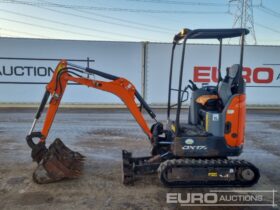 2021 Doosan DX17Z Mini Excavators For Auction: Leeds – 22nd, 23rd, 24th & 25th January 25 @ 8:00am full