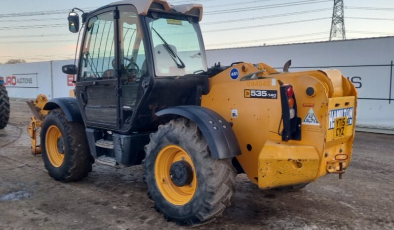 2015 JCB 535-140 Hi Viz Telehandlers For Auction: Leeds – 22nd, 23rd, 24th & 25th January 25 @ 8:00am full