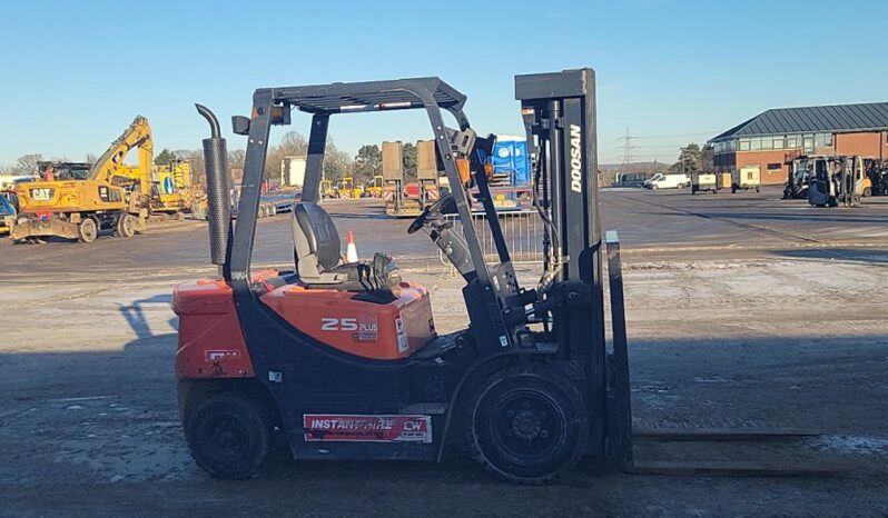 2017 Doosan D25GP Forklifts For Auction: Leeds – 22nd, 23rd, 24th & 25th January 25 @ 8:00am full