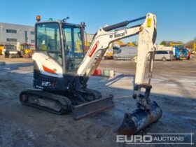 2020 Bobcat E27Z Mini Excavators For Auction: Leeds – 22nd, 23rd, 24th & 25th January 25 @ 8:00am full