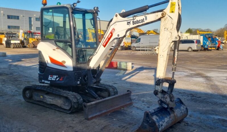 2020 Bobcat E27Z Mini Excavators For Auction: Leeds – 22nd, 23rd, 24th & 25th January 25 @ 8:00am full