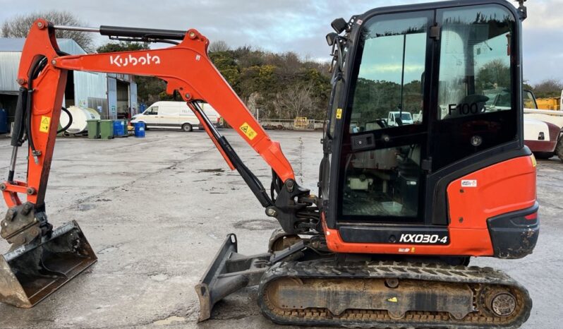 2020 Kubota KX030-4 Mini Excavators For Auction: Dromore – 21st & 22nd February 2025 @ 9:00am For Auction on 2025-02-22