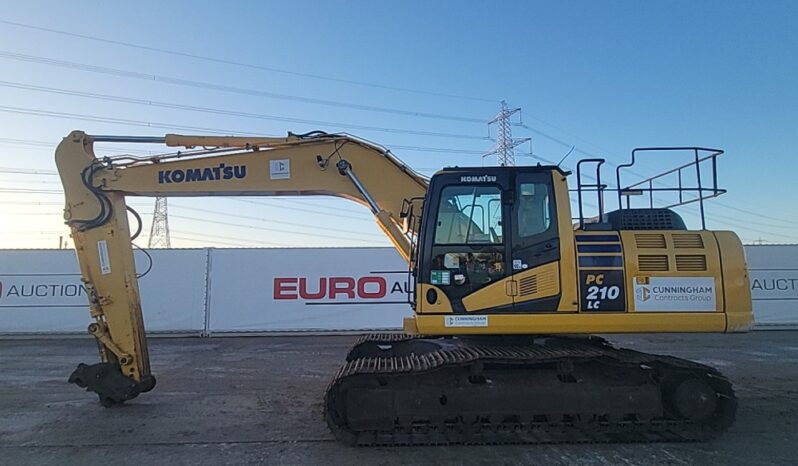 2015 Komatsu PC210LC-10 20 Ton+ Excavators For Auction: Leeds – 22nd, 23rd, 24th & 25th January 25 @ 8:00am full