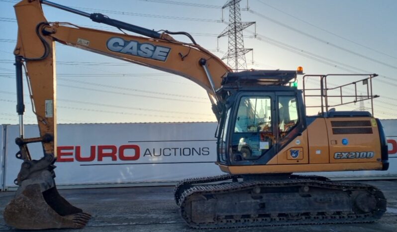 2016 Case CX210D 20 Ton+ Excavators For Auction: Leeds – 22nd, 23rd, 24th & 25th January 25 @ 8:00am full