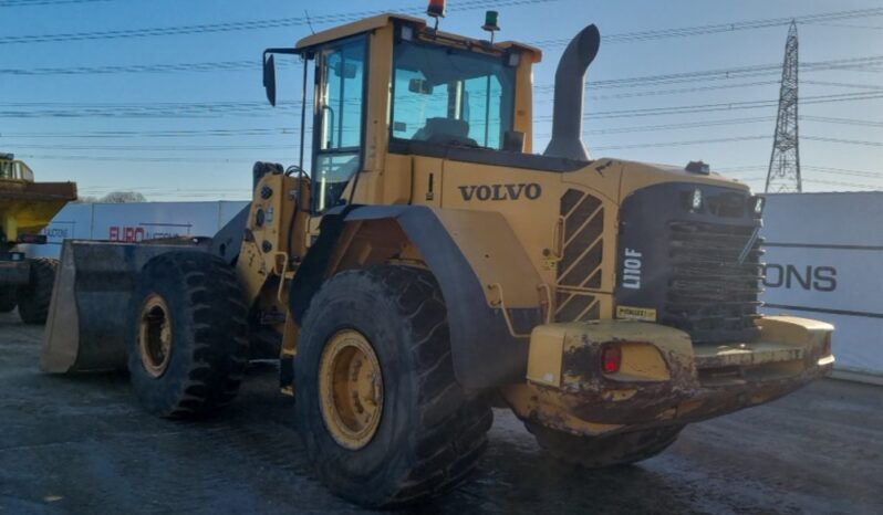 2010 Volvo L110F Wheeled Loaders For Auction: Leeds – 22nd, 23rd, 24th & 25th January 25 @ 8:00am full