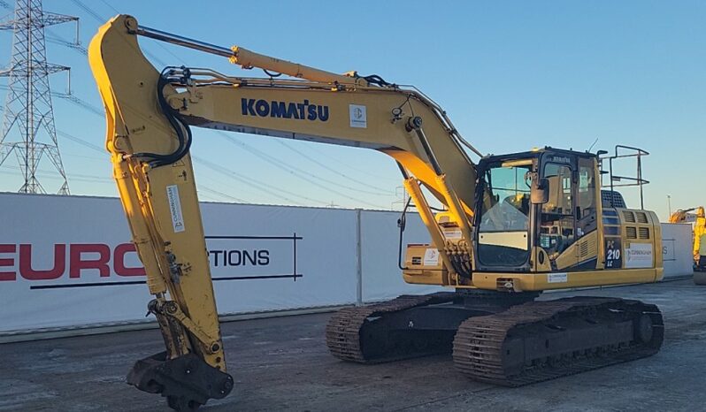 2015 Komatsu PC210LC-10 20 Ton+ Excavators For Auction: Leeds – 22nd, 23rd, 24th & 25th January 25 @ 8:00am