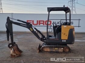 2017 Volvo EC15D Mini Excavators For Auction: Leeds – 22nd, 23rd, 24th & 25th January 25 @ 8:00am full