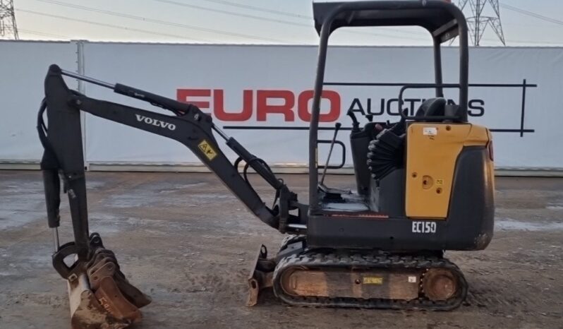 2017 Volvo EC15D Mini Excavators For Auction: Leeds – 22nd, 23rd, 24th & 25th January 25 @ 8:00am full