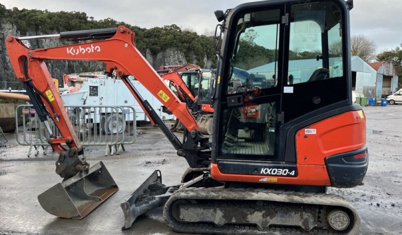 2020 Kubota KX030-4 Mini Excavators For Auction: Dromore – 21st & 22nd February 2025 @ 9:00am For Auction on 2025-02-22