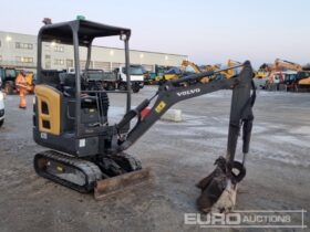 2017 Volvo EC15D Mini Excavators For Auction: Leeds – 22nd, 23rd, 24th & 25th January 25 @ 8:00am full