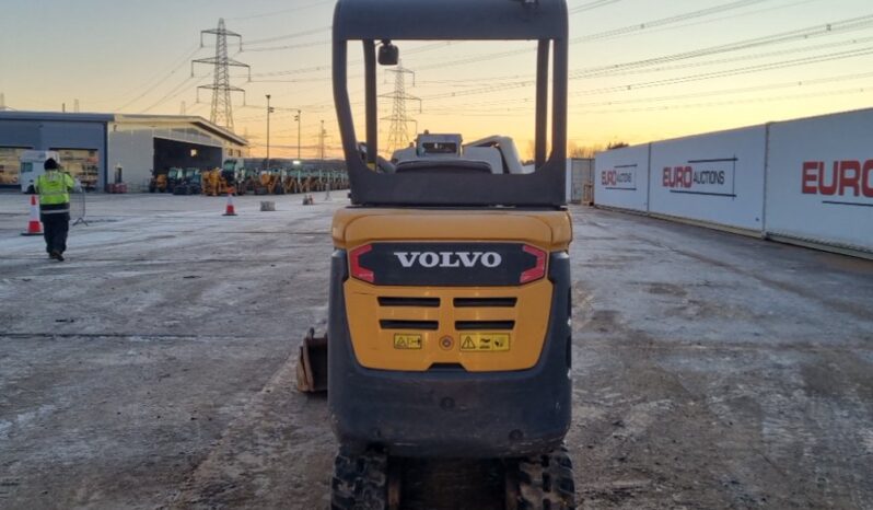 2017 Volvo EC15D Mini Excavators For Auction: Leeds – 22nd, 23rd, 24th & 25th January 25 @ 8:00am full