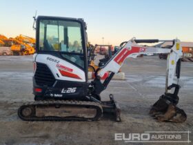 2021 Bobcat E26 Mini Excavators For Auction: Leeds – 22nd, 23rd, 24th & 25th January 25 @ 8:00am full