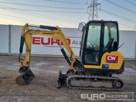 2020 Yanmar SV26 Mini Excavators For Auction: Leeds – 22nd, 23rd, 24th & 25th January 25 @ 8:00am full