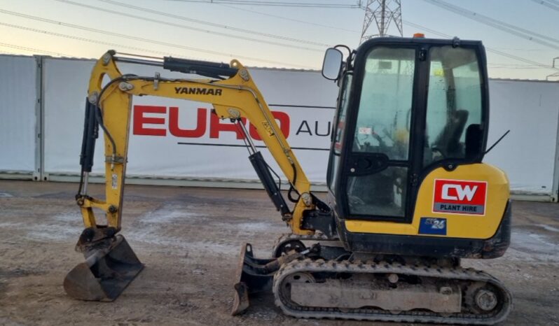 2020 Yanmar SV26 Mini Excavators For Auction: Leeds – 22nd, 23rd, 24th & 25th January 25 @ 8:00am full