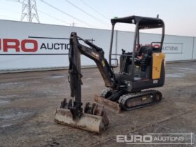 2017 Volvo EC15D Mini Excavators For Auction: Leeds – 22nd, 23rd, 24th & 25th January 25 @ 8:00am