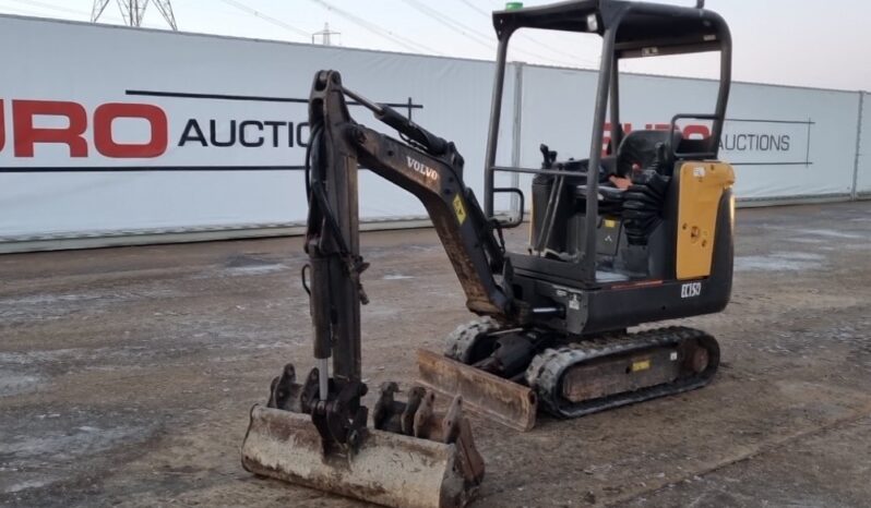 2017 Volvo EC15D Mini Excavators For Auction: Leeds – 22nd, 23rd, 24th & 25th January 25 @ 8:00am