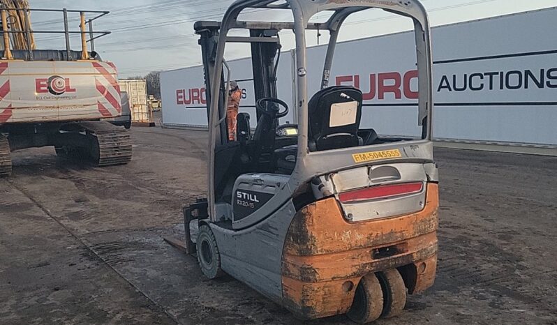 2016 Still RX20-15 Forklifts For Auction: Leeds – 22nd, 23rd, 24th & 25th January 25 @ 8:00am full