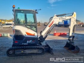 2020 Bobcat E27Z Mini Excavators For Auction: Leeds – 22nd, 23rd, 24th & 25th January 25 @ 8:00am full