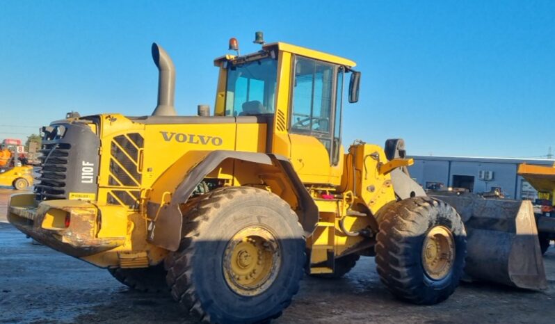 2010 Volvo L110F Wheeled Loaders For Auction: Leeds – 22nd, 23rd, 24th & 25th January 25 @ 8:00am full