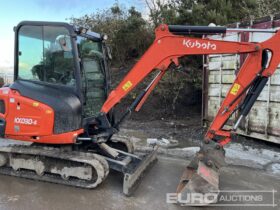 2020 Kubota KX030-4 Mini Excavators For Auction: Dromore – 21st & 22nd February 2025 @ 9:00am For Auction on 2025-02-22 full