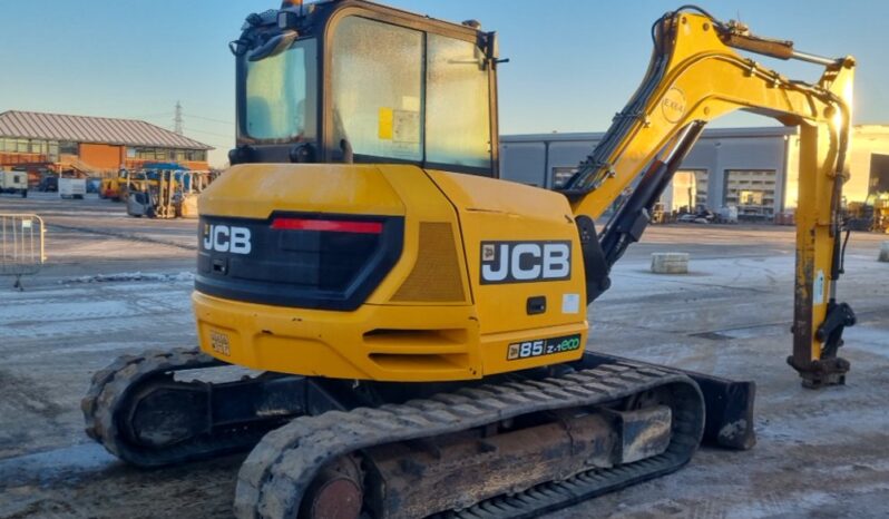 2016 JCB 85Z-1 ECO 6 Ton+ Excavators For Auction: Leeds – 22nd, 23rd, 24th & 25th January 25 @ 8:00am full