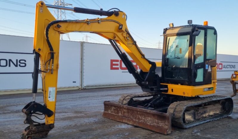 2016 JCB 85Z-1 ECO 6 Ton+ Excavators For Auction: Leeds – 22nd, 23rd, 24th & 25th January 25 @ 8:00am