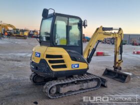 2020 Yanmar SV26 Mini Excavators For Auction: Leeds – 22nd, 23rd, 24th & 25th January 25 @ 8:00am full