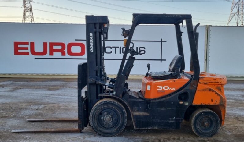 2018 Doosan D30GP Forklifts For Auction: Leeds – 22nd, 23rd, 24th & 25th January 25 @ 8:00am full