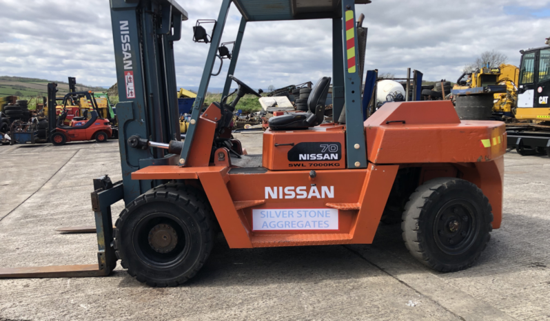 Nissan FD70 7Ton Diesel Forklift full