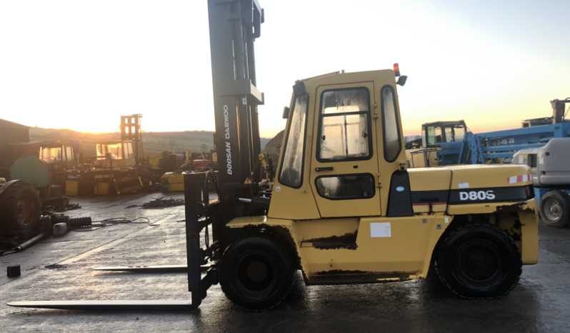 Doosan D80 S (8 ton) diesel forklift full