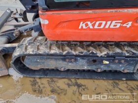 2018 Kubota KX016-4 Mini Excavators For Auction: Leeds – 22nd, 23rd, 24th & 25th January 25 @ 8:00am full