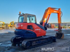 2018 Kubota KX080-4A 6 Ton+ Excavators For Auction: Leeds – 22nd, 23rd, 24th & 25th January 25 @ 8:00am full