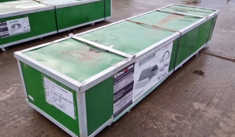 Unused Essential  26′ x 40′ x 9.8′ Container PVC Shelter Modular Buildings For Auction: Leeds – 22nd, 23rd, 24th & 25th January 25 @ 8:00am full