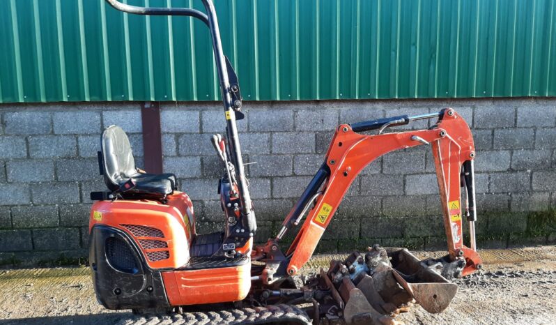 0.8T Excavator Kubota K008-3 2021 full