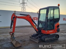 2018 Kubota KX016-4 Mini Excavators For Auction: Leeds – 22nd, 23rd, 24th & 25th January 25 @ 8:00am