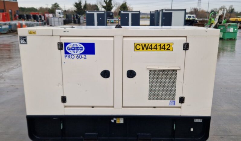 2018 FG Wilson PRO060-2 Generators For Auction: Leeds – 22nd, 23rd, 24th & 25th January 25 @ 8:00am full