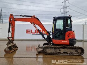 2018 Kubota U55-4 Mini Excavators For Auction: Leeds – 22nd, 23rd, 24th & 25th January 25 @ 8:00am full